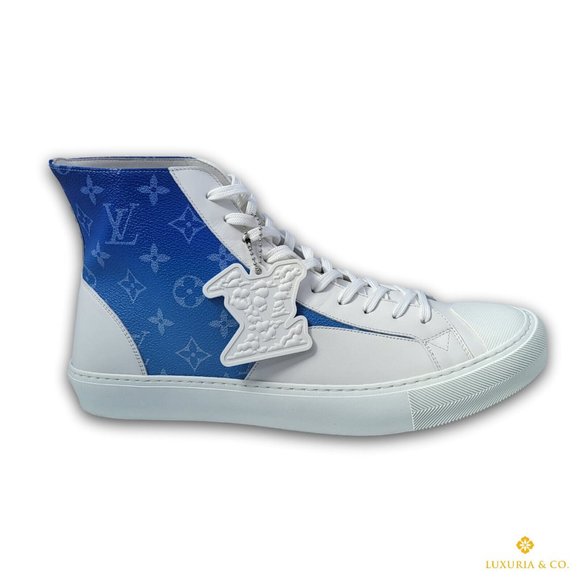New Authentic Louis Vuitton Cloud Tattoo Sneaker Boot - Picture 1 of 12